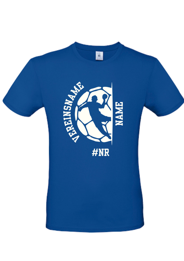 Preview: Handball T-Shirt "Mein Team" Motiv Spieler