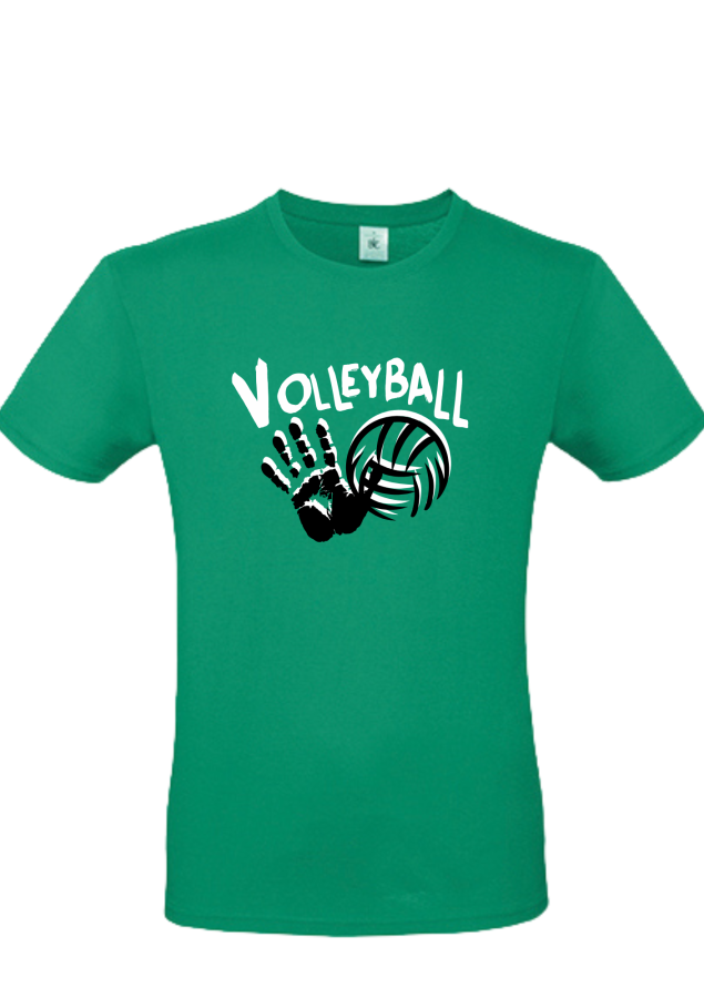 T-Shirt Volleyball Match 1 grün