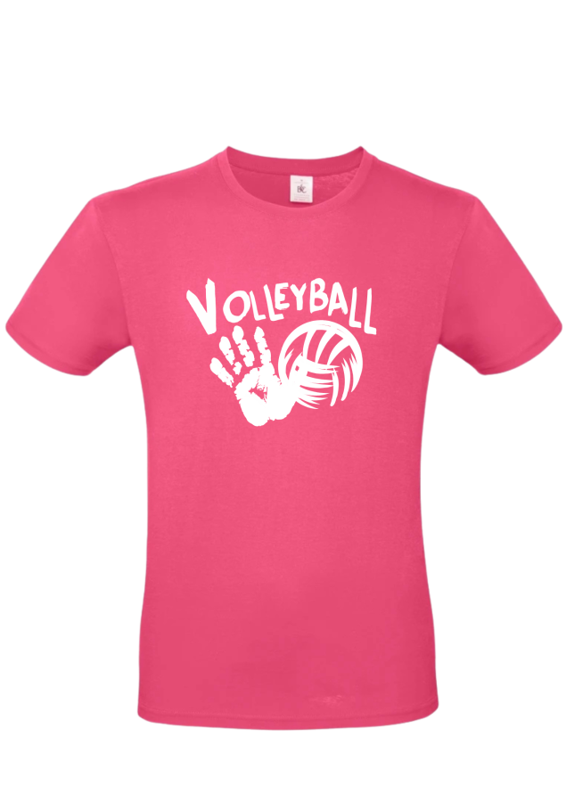 T-Shirt Volleyball Match 1 pink