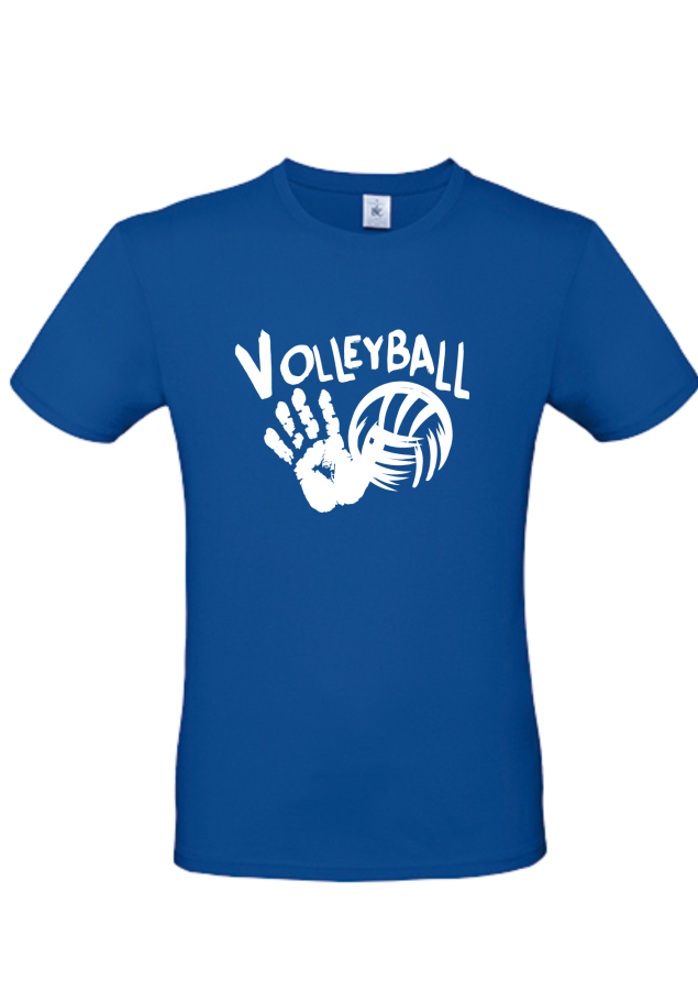 T-Shirt Volleyball Match 1 royal