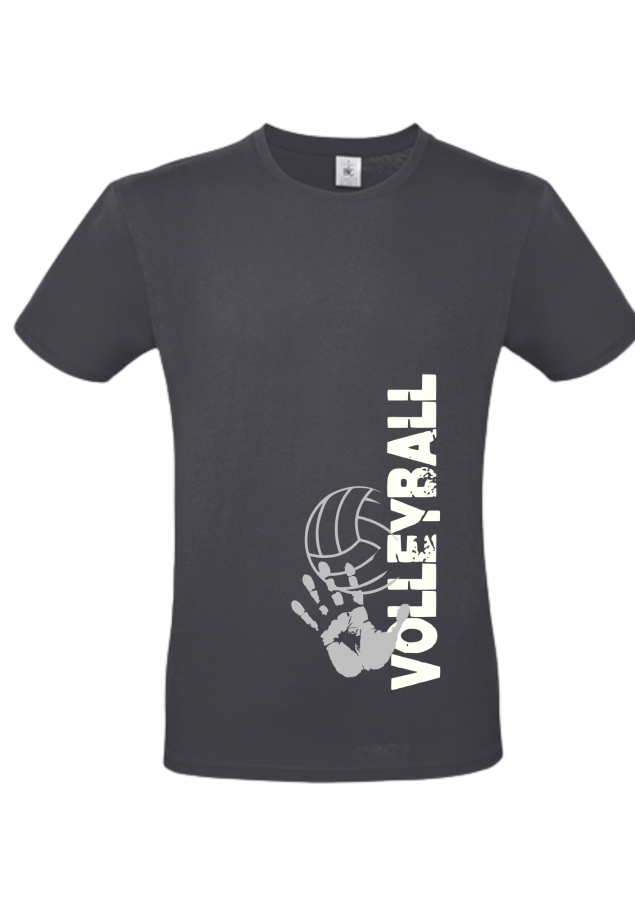 T-Shirt Volleyball Match 2 dunkelgrau