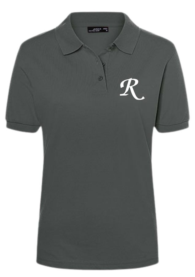 Ratsgymnasium Minden Damen Polo dunkelgrau