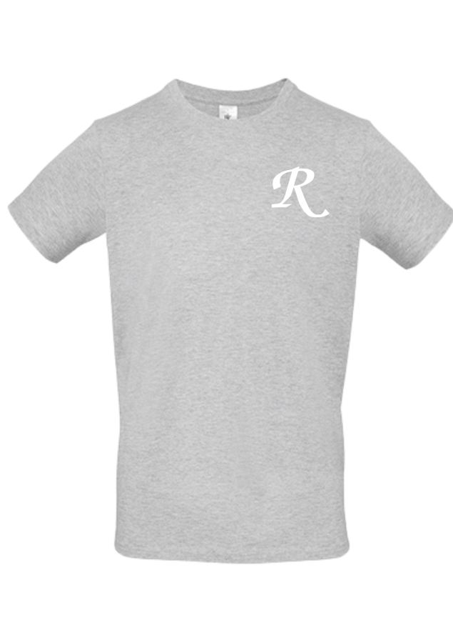 Preview: Ratsgymnasium Minden T-Shirt hellgrau meliert