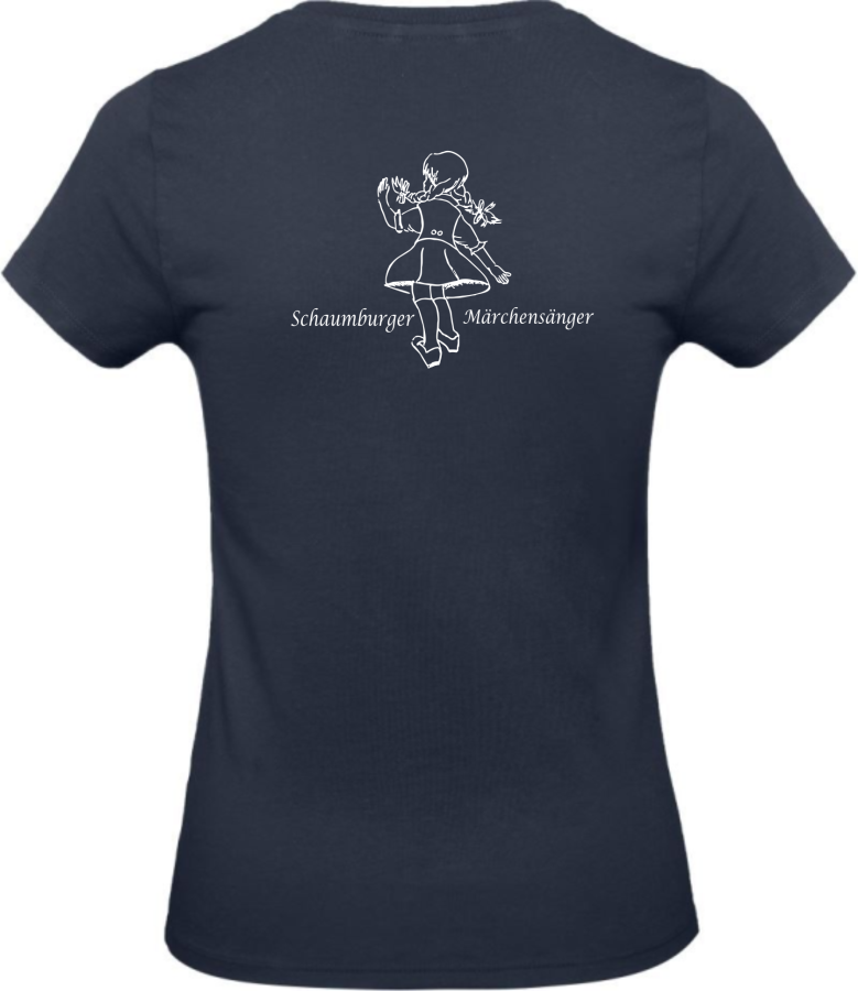 Kinderchor T-Shirt Damen Navy