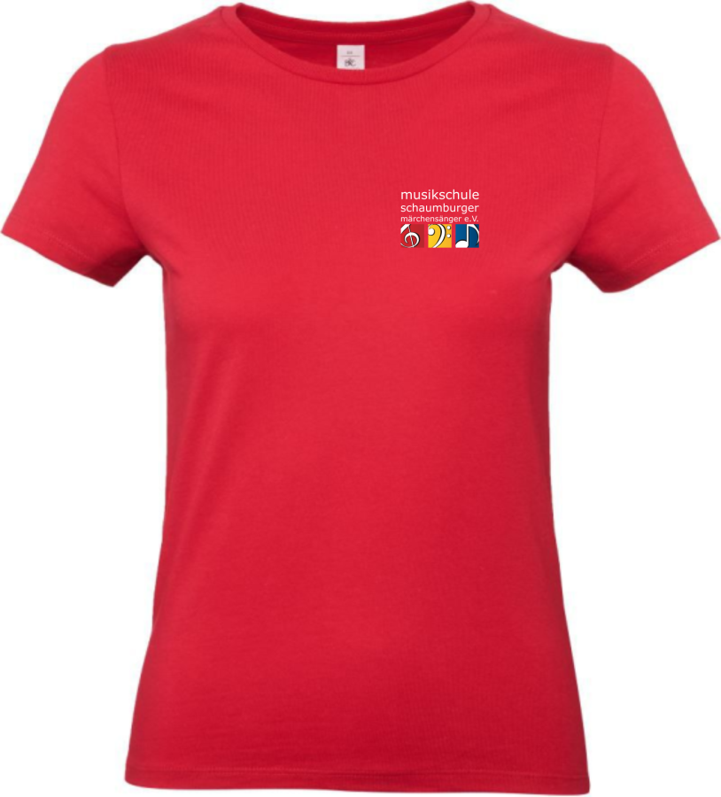 Kinderchor T-Shirt Damen rot