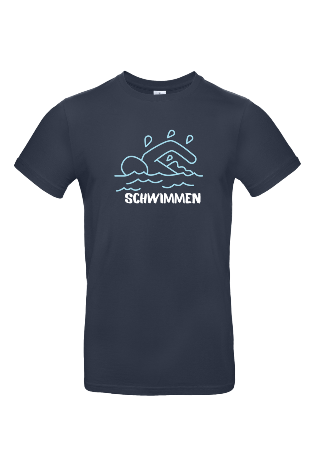 T-Shirt Schwimmen Motiv 4