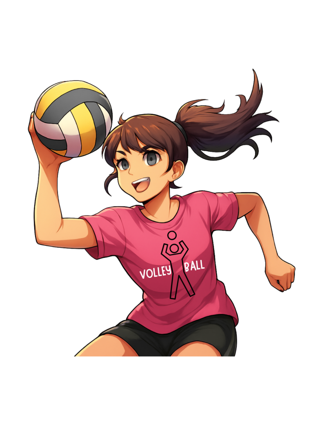 T-Shirt Volleyball Play it Kids pink