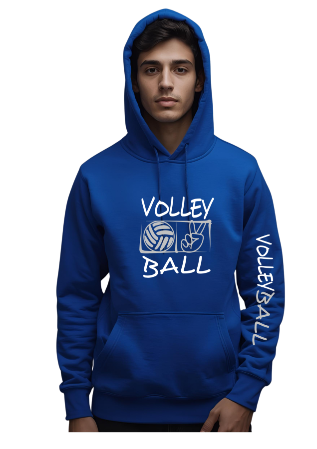 Volleyball Hoodie Victory royal