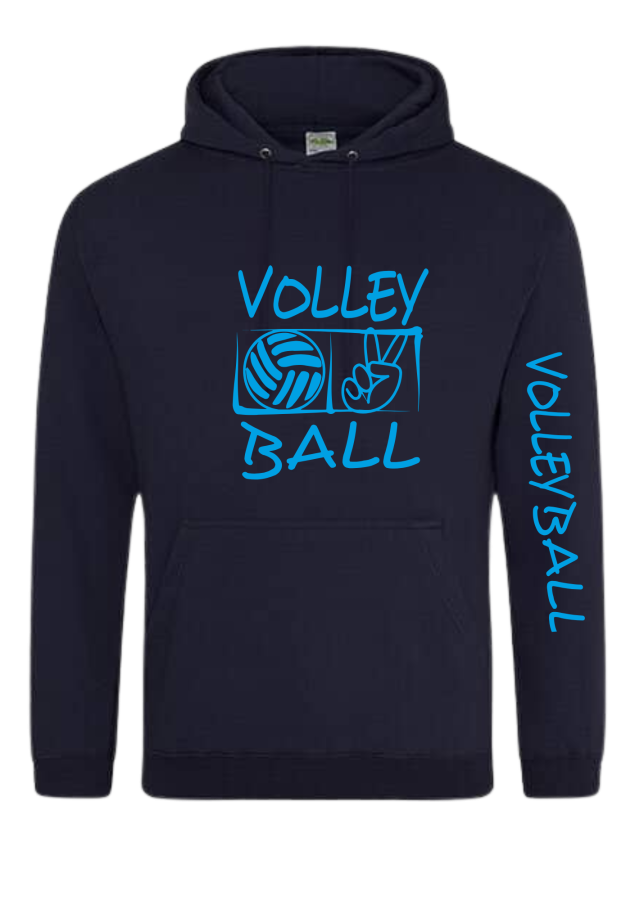 Volleyball Hoodie Victory marine