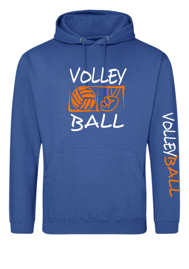 Volleyball Hoodie Victory türkis