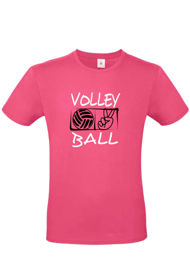 T-Shirt Volleyball Victory pink
