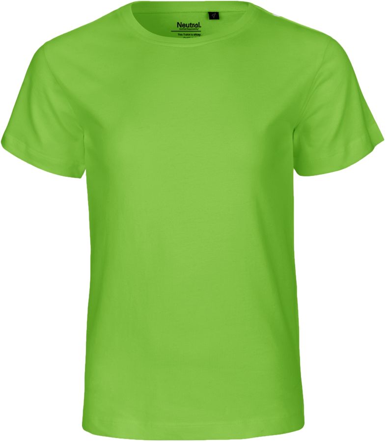 Bio Fairtrade T-Shirt Kids in lime