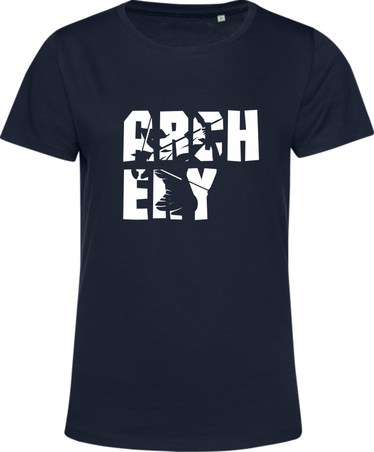 Bogensport T-Shirt Archery Damen navy