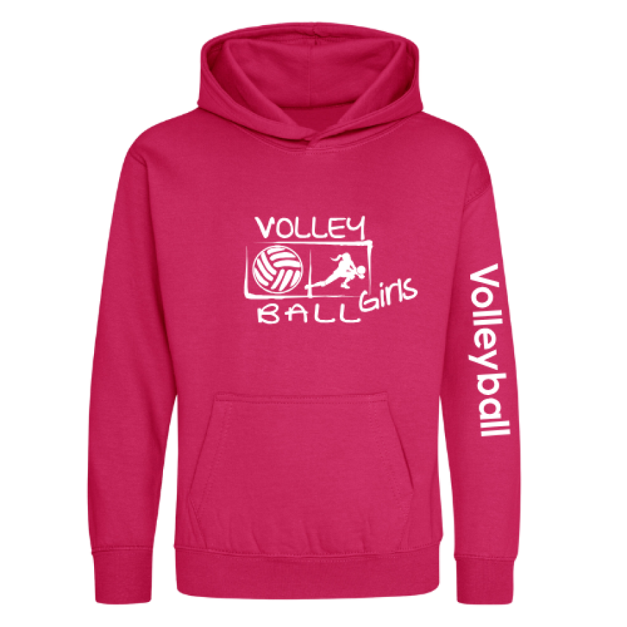 Ferdinandshof Volleyball Hoodie Girls pink