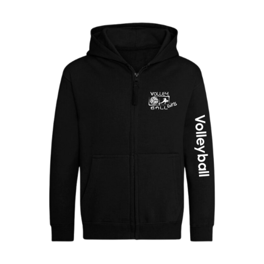 Ferdinandshof Volleyballjacke Girls schwarz