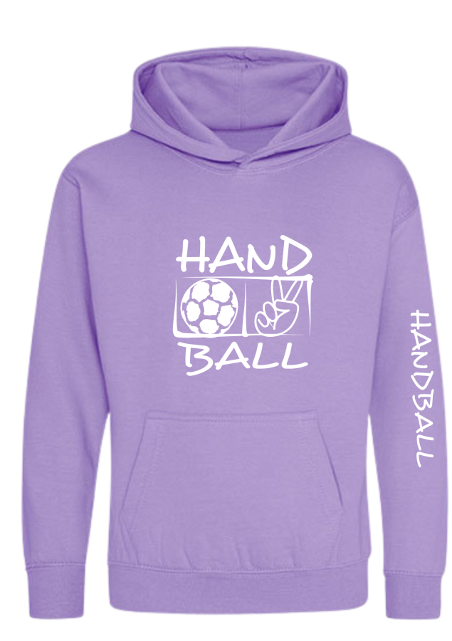 Handball Hoodie Victory digital lavender