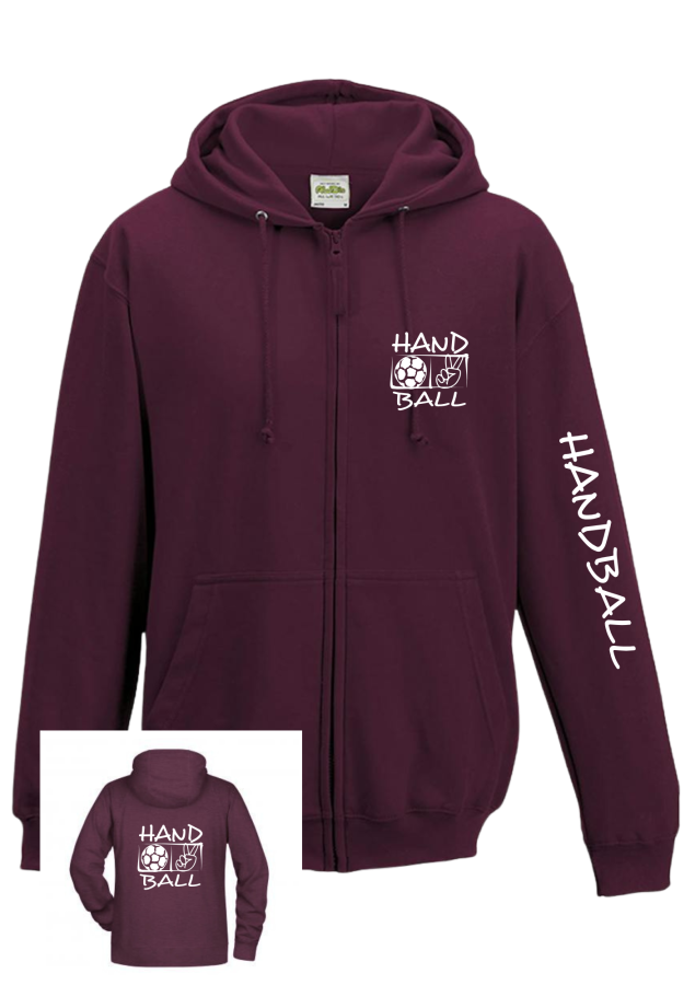 Handballjacke Victory burgund