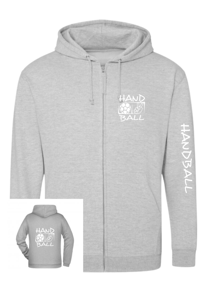 Handballjacke Victory hellgrau