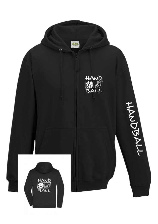 Handballjacke Victory schwarz