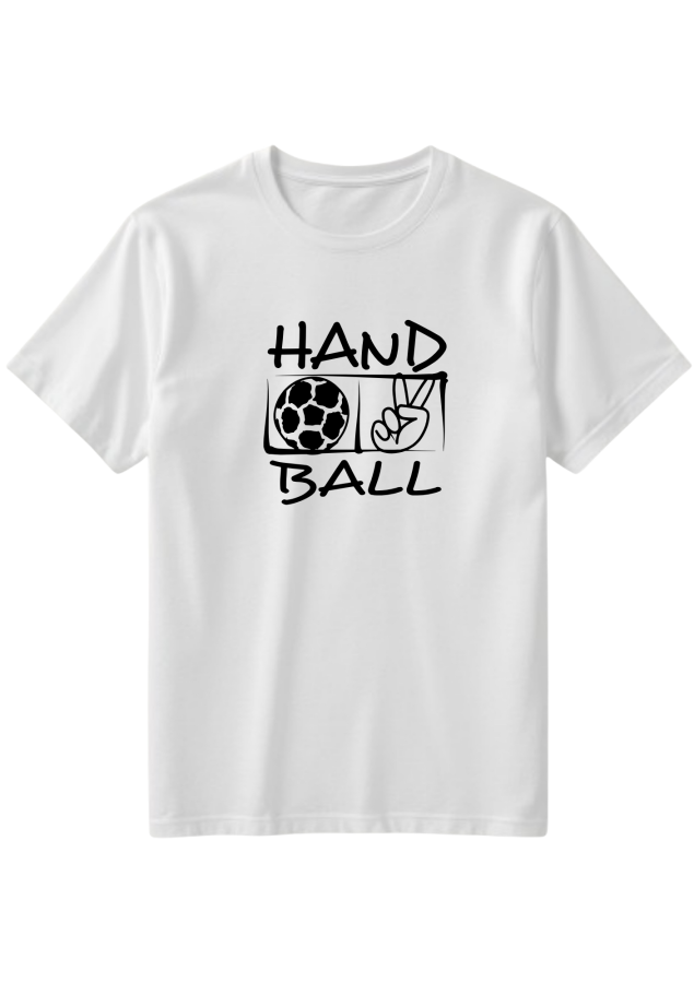 T-Shirt Handball Victory weiß