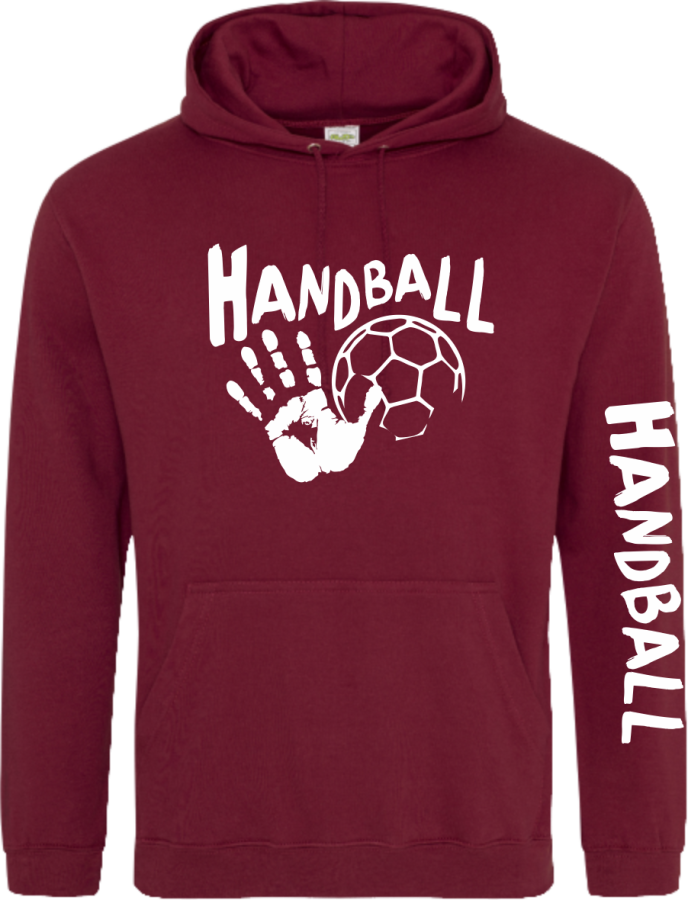 Handball Hoodie Match 1 burgund