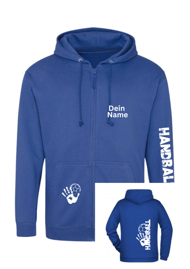 Handballjacke Match 2 royalblau