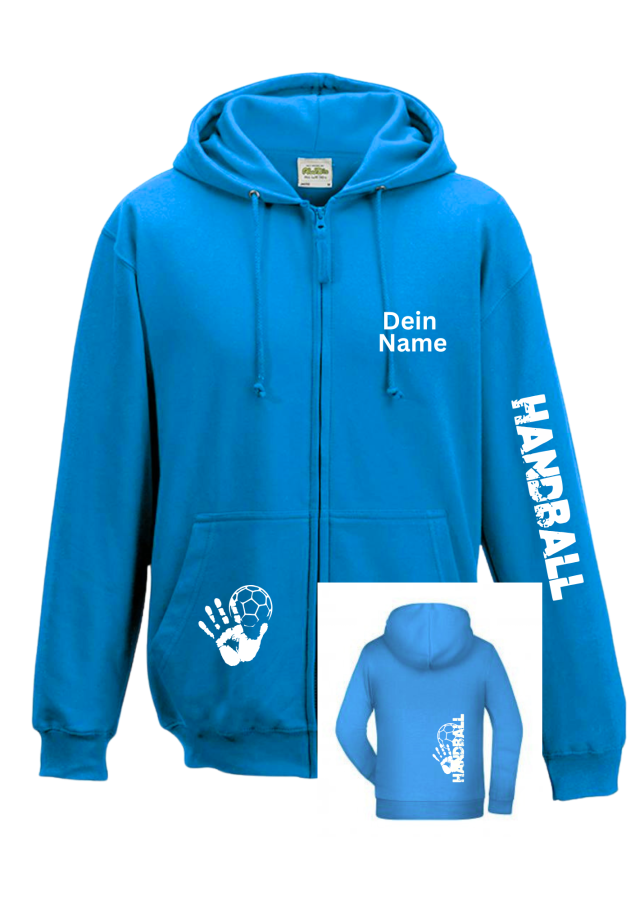 Handballjacke Match 2 türkis