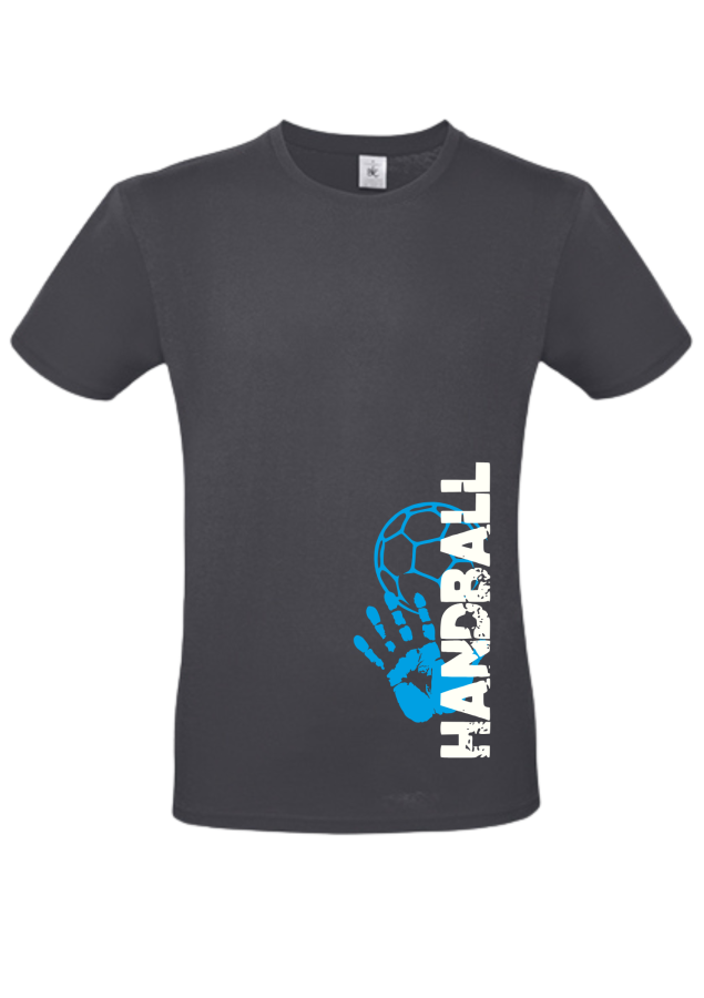 T-Shirt Handball Match 2 dunkelgrau
