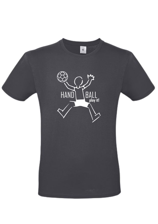 T-Shirt Handball Play it Kids marine