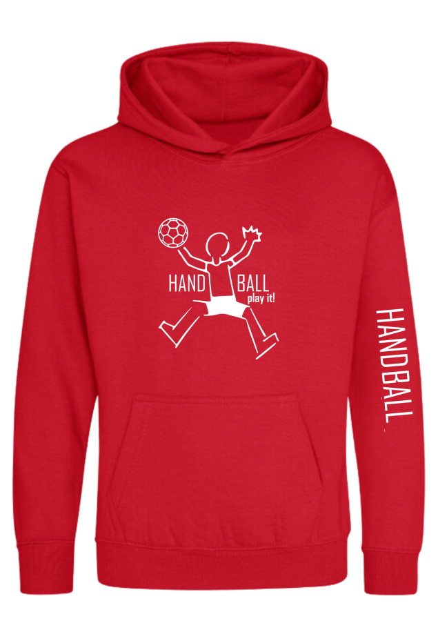 Handball Hoodie Play it Kids rot