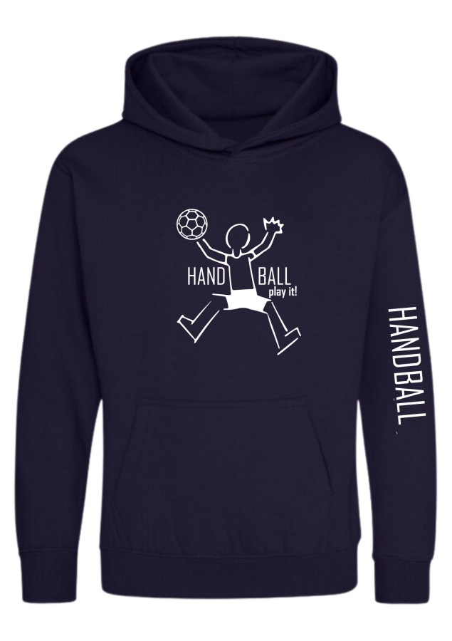 Handball Hoodie Play it Kids marine