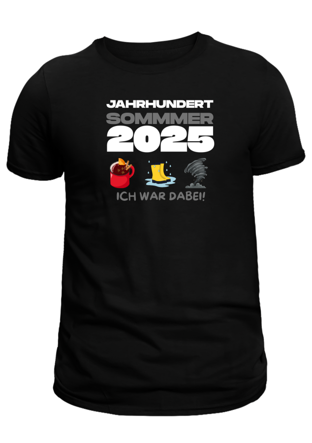 T-Shirt "Jahrhundert-Sommer"