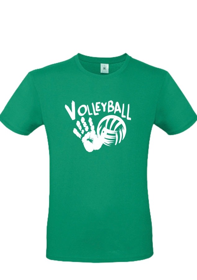 T-Shirt Volleyball Match 1 grün