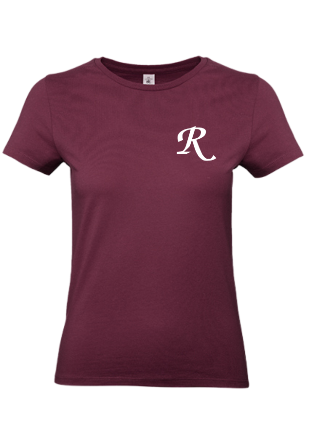 Ratsgymnasium Minden Girlieshirt burgund