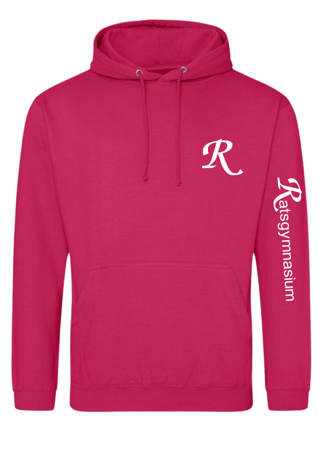 Ratsgymnasium Minden Hoodie pink