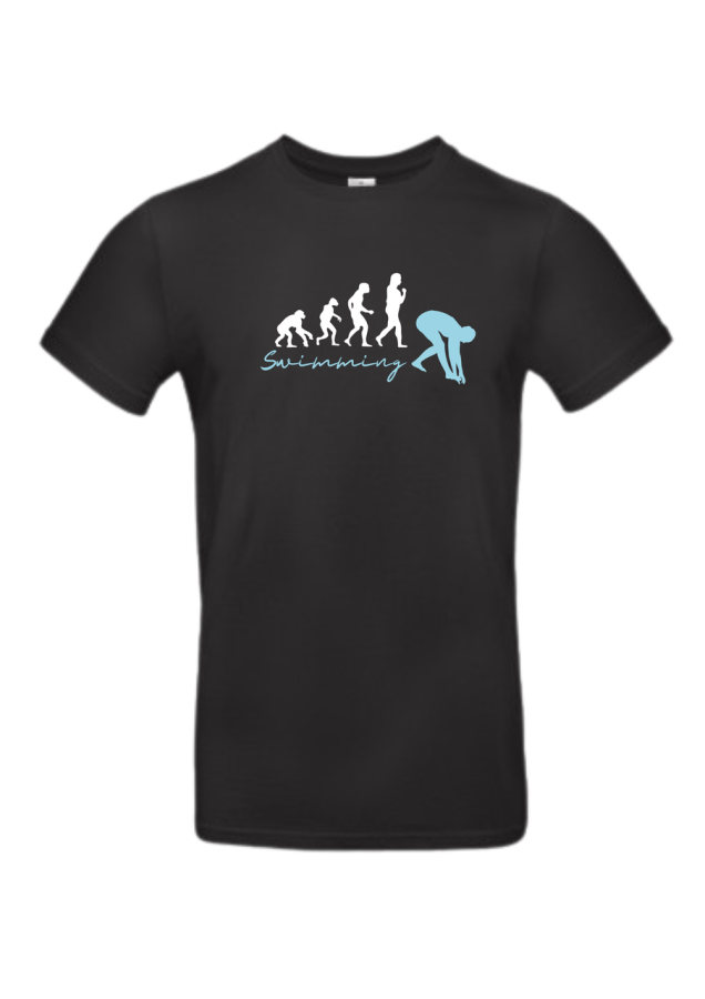 T-Shirt Schwimmen Motiv 1