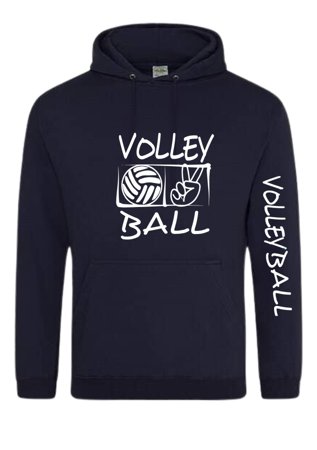 Volleyball Hoodie Victory marine