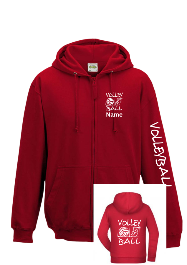 Volleyballjacke Victory rot