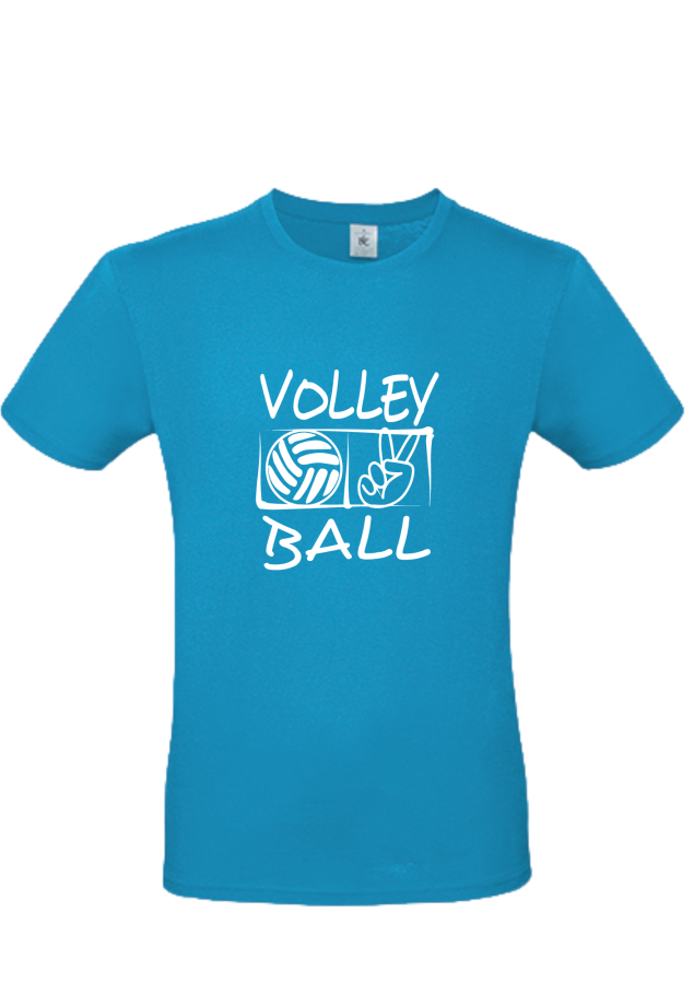 T-Shirt Volleyball Victory türkis